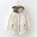 R&B | Kapuzen Lockere Baumwolljacke