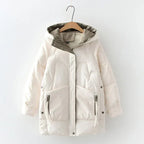 R&B | Kapuzen Lockere Baumwolljacke