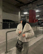 R&B | Damen Kunstpelzjacke
