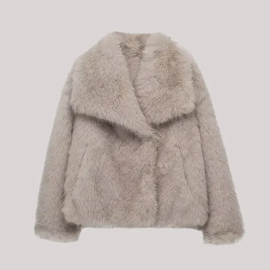 R&B | Pelzjacke für Damen Luxus und Komfort Perfekt für Den Winter