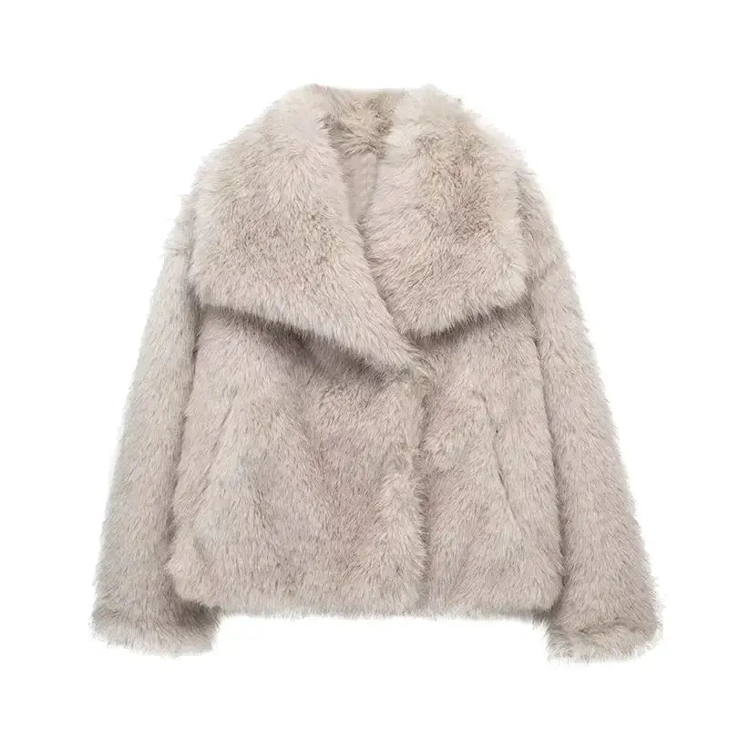 R&B | Damen Kunstpelzjacke