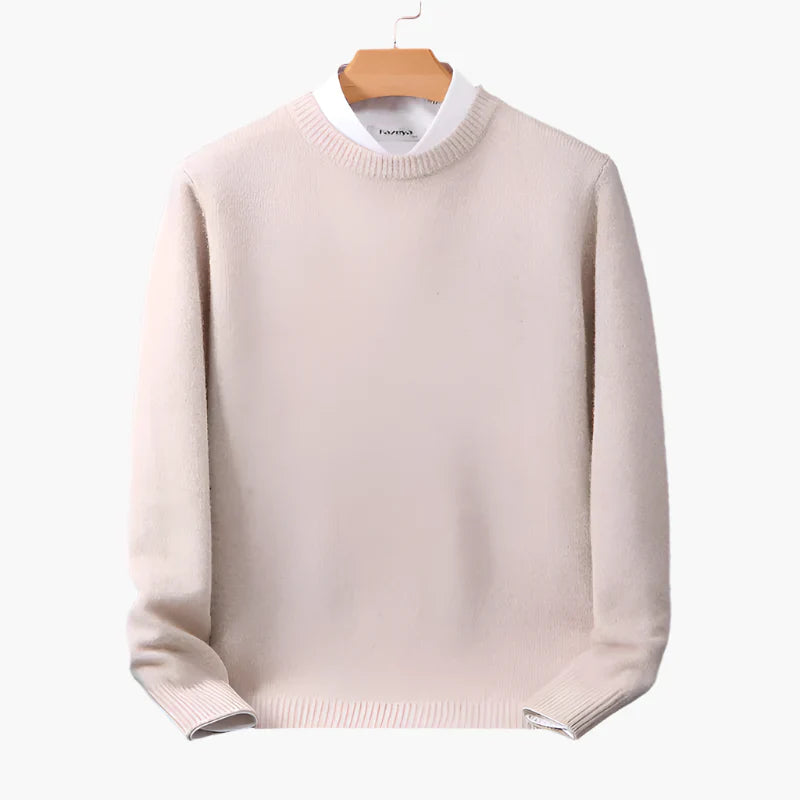 R&B | Business Pullover mit Kragen - Eleganter Strickpullover für Büro & Alltag