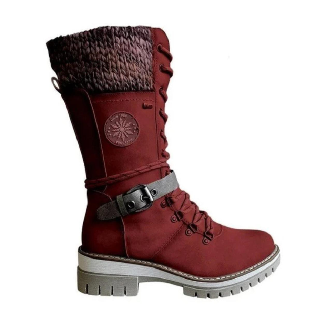R&B | Wasserdichte Knie-Schneestiefel für Frauen