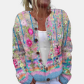 R&B | Eleganter Blumen Cardigan
