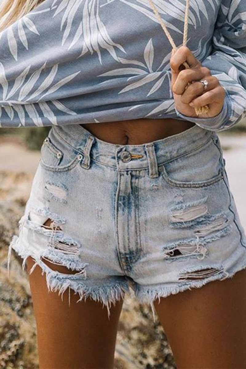 R&B | Stilvolle Denim-Shorts