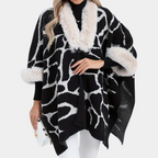R&B | Stylischer fluffiger Mantel für Damen für die Herbstsaison
