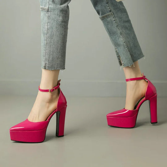 Pinke DamenPumps R&B