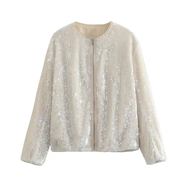 R&B | Glänzende Couture-Jacke