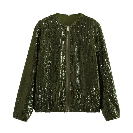 R&B | Glänzende Couture-Jacke