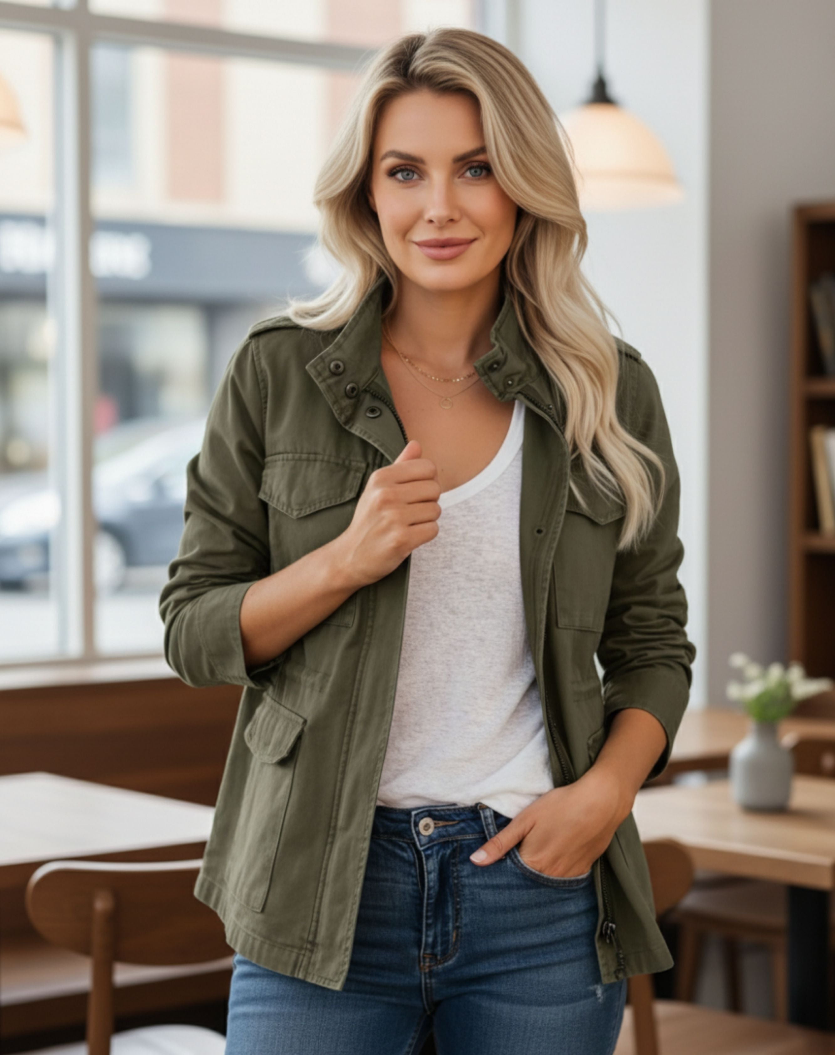 R&B | Damen Streetwear Jacke Elegant und Bequem