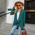 R&B | Strick-cardigan Wasserfallkragen Entspannte Eleganz