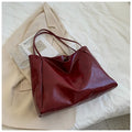 R&B | Edle Lederhandtasche In Bordeaux Farbto