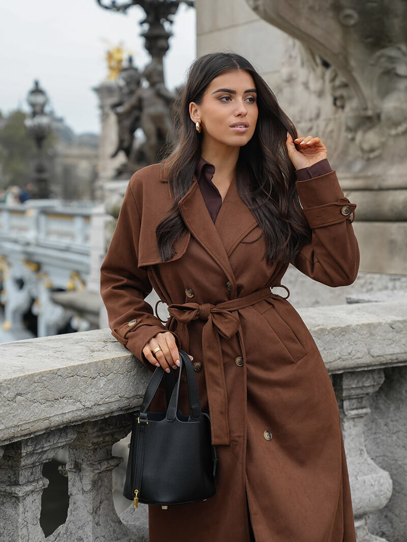 R&B | Trenchcoat im Zeitlosen Design
