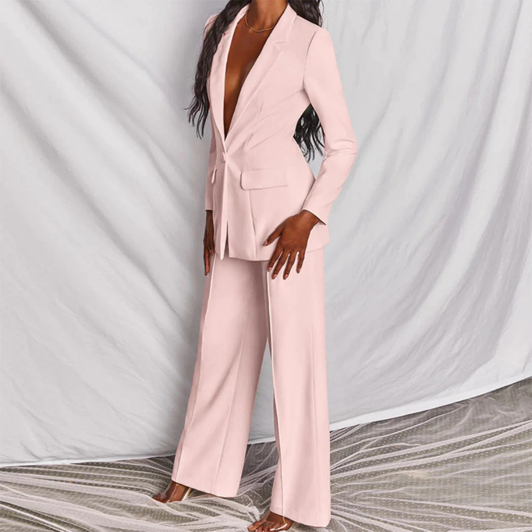 R&B | Set Elegantes Blazer und Hose-Set für Damen