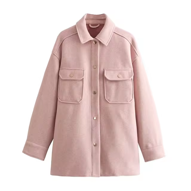 R&B | Damen Wollhemdjacke
