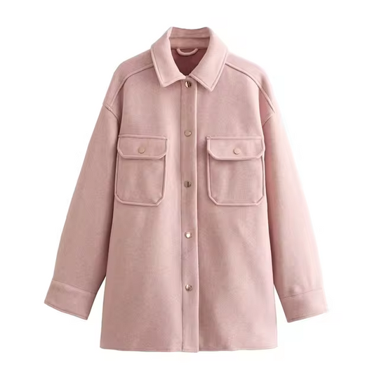 R&B | Damen Wollhemdjacke