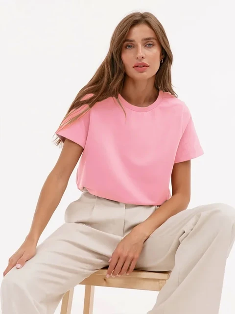 R&B | Damen-T-Shirt Aus 100% Baumwolle