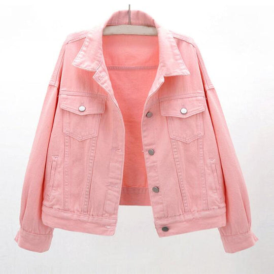 R&B | Lässige Denimjacke Baumwolle Klassisch und Zeitlos