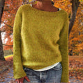 R&B | Klassischer Wollpullover - Damenmode