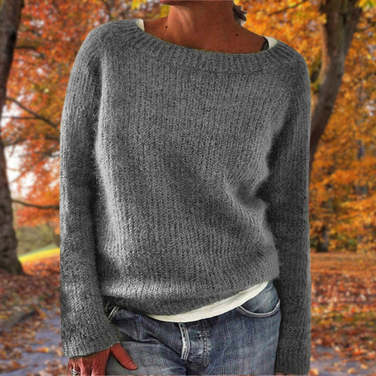 R&B | Klassischer Wollpullover - Damenmode