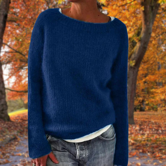 R&B | Klassischer Wollpullover - Damenmode