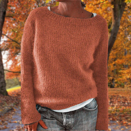 R&B | Klassischer Wollpullover - Damenmode