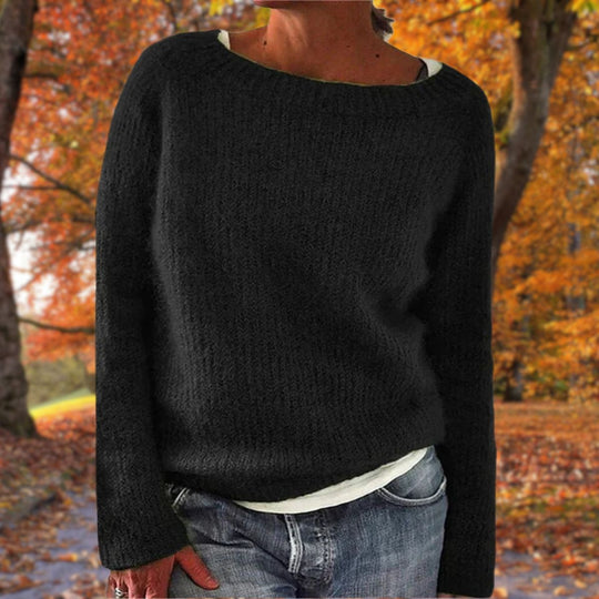 R&B | Klassischer Wollpullover - Damenmode