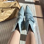 R&B | Stylische Stiefel Aus Denim