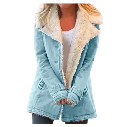 R&B | Reversjacke Damen Parka Winterjacke für Herbst und Winter