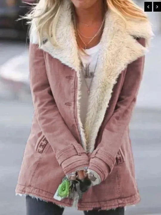 R&B | Reversjacke Damen Parka Winterjacke für Herbst und Winter