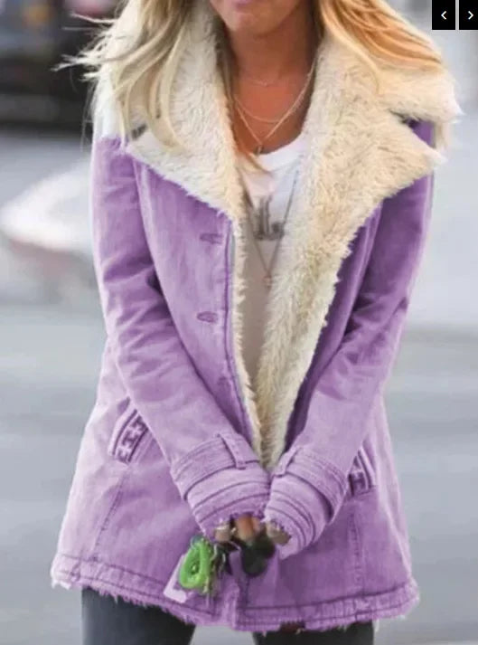 R&B | Reversjacke Damen Parka Winterjacke für Herbst und Winter