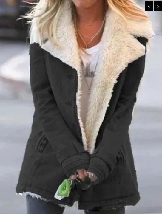 R&B | Reversjacke Damen Parka Winterjacke für Herbst und Winter