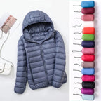 R&B | Kapuzen Daunenjacke Spezielle Winter