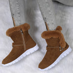 R&B | Plüsch Winter Schneestiefel für Damen – Stilvoll & Bequem