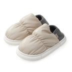 Gepuffte Hausschuhe - Warm - Innen - Hausschuhe - Winterslipper R&B