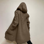R&B | Strick Cardigan mit Kapuze und Taschen Acryl Komfortabel und Warm