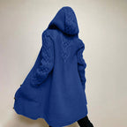 R&B | Strick Cardigan mit Kapuze und Taschen Acryl Komfortabel und Warm