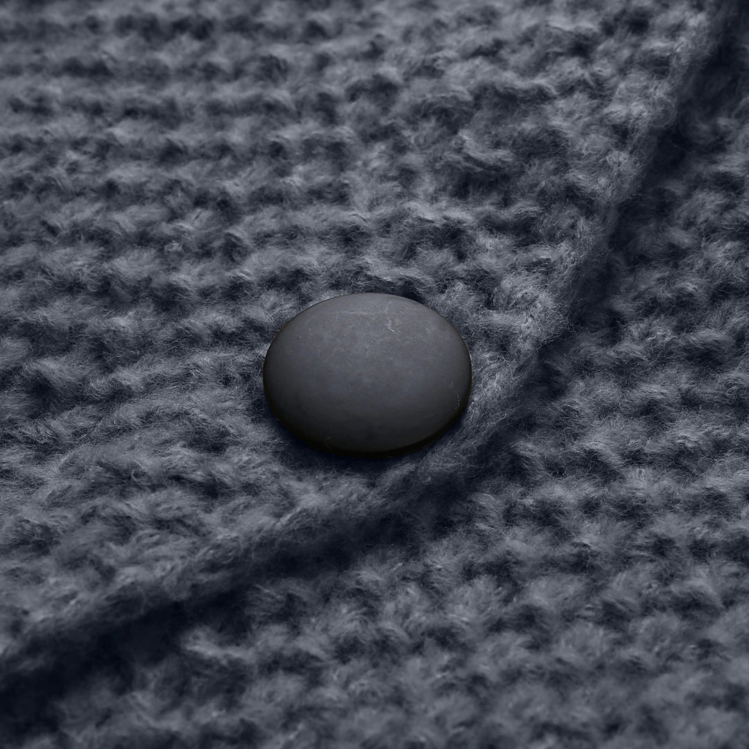 R&B | Strick Cardigan mit Kapuze und Taschen Acryl Komfortabel und Warm