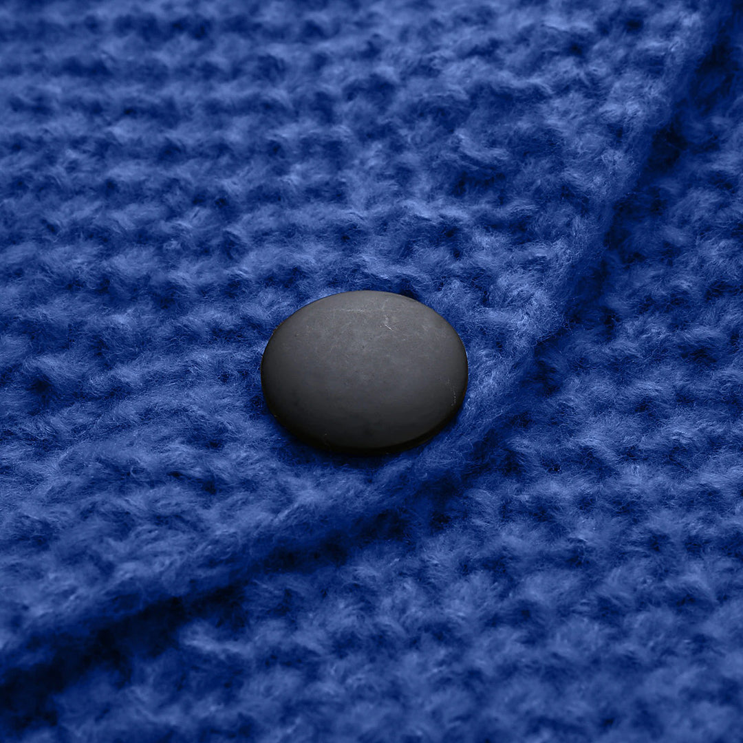 R&B | Strick Cardigan mit Kapuze und Taschen Acryl Komfortabel und Warm