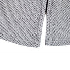 R&B | Jacke Mittellang Reißverschluss mit Kapuze Warm und Bequem