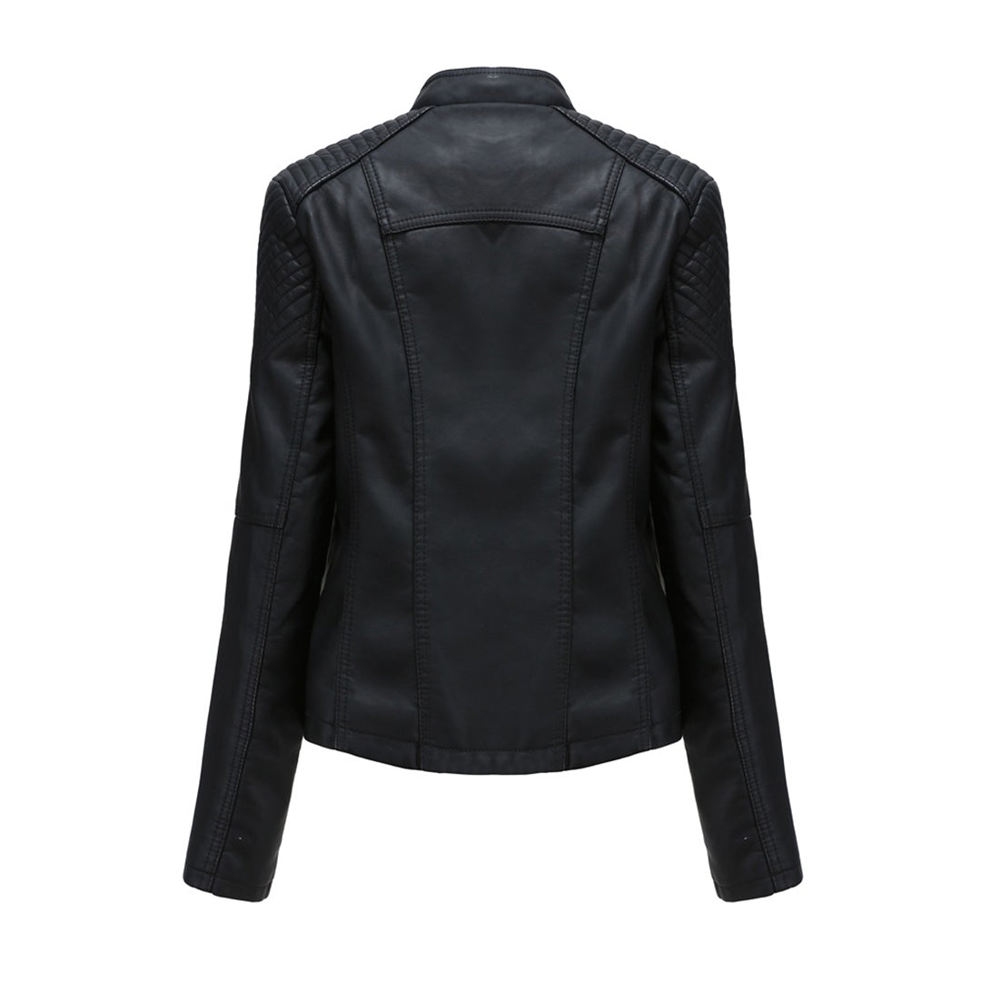 R&B | Elani Trendy Lederjacke für Frauen
