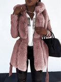 R&B | Chic Winterjacke mit Pelzbesatz Gemütlich und Modern Premium Handwerk
