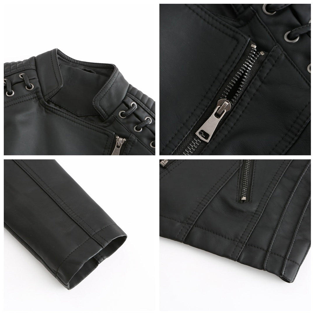 R&B | Trendy Lederjacke für Damen