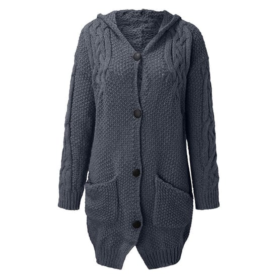 R&B | Kapuzenmantel Lässig Moderner Stil Ideal für den Winter
