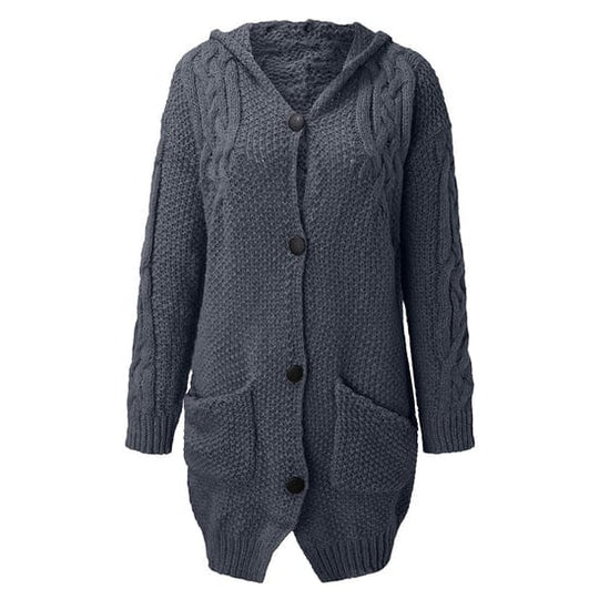 R&B | Kapuzenmantel Lässig Moderner Stil Ideal für den Winter