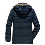 R&B | Herren Winterjacke – Parka-Stil mit Kapuze