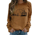 R&B | Sweatshirt - Gemütliches von der Natur inspiriertes Grafik-Sweatshirt