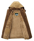 R&B | Herren Winterjacke – Parka-Stil mit Kapuze