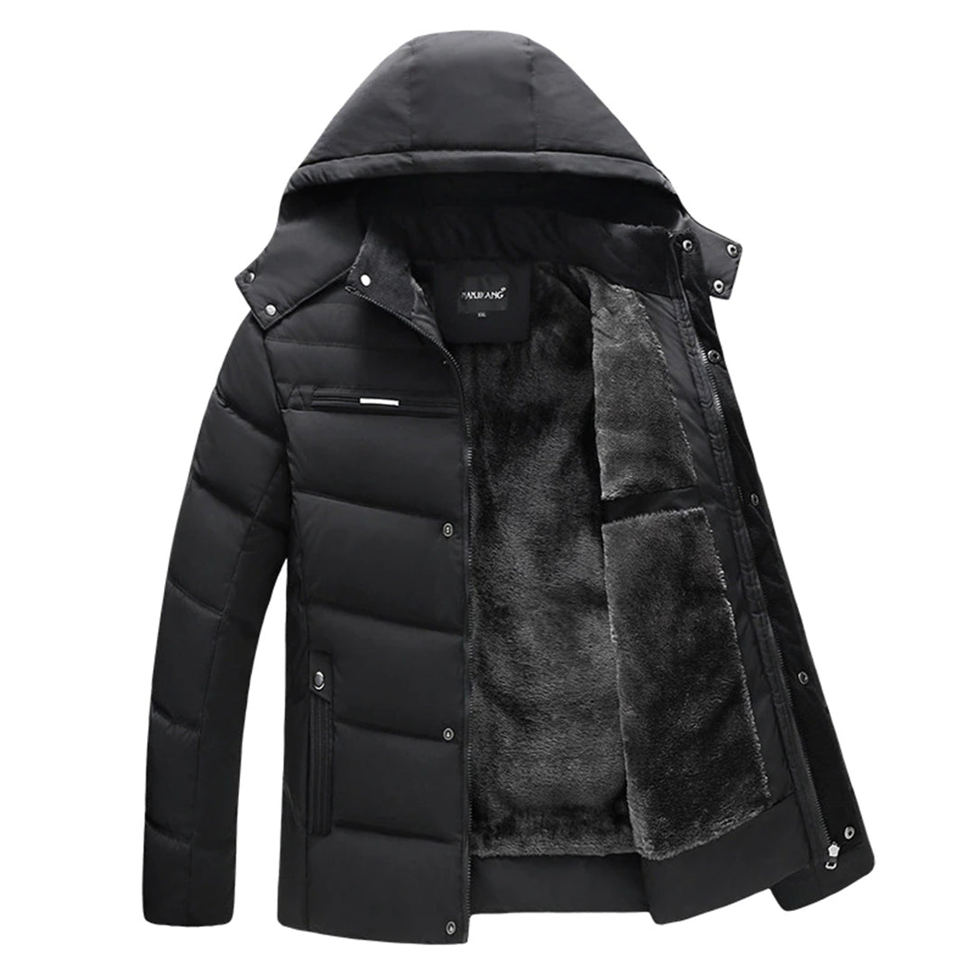 R&B | Bequeme Wattierte Winterjacke Für Männer