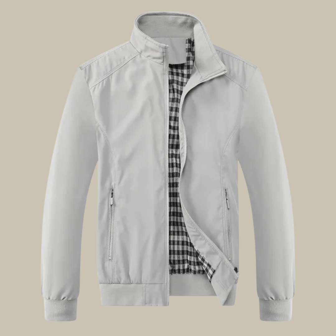 R&B | Stilvolle Casual Herbst Windbreaker mit Kragen für Männer